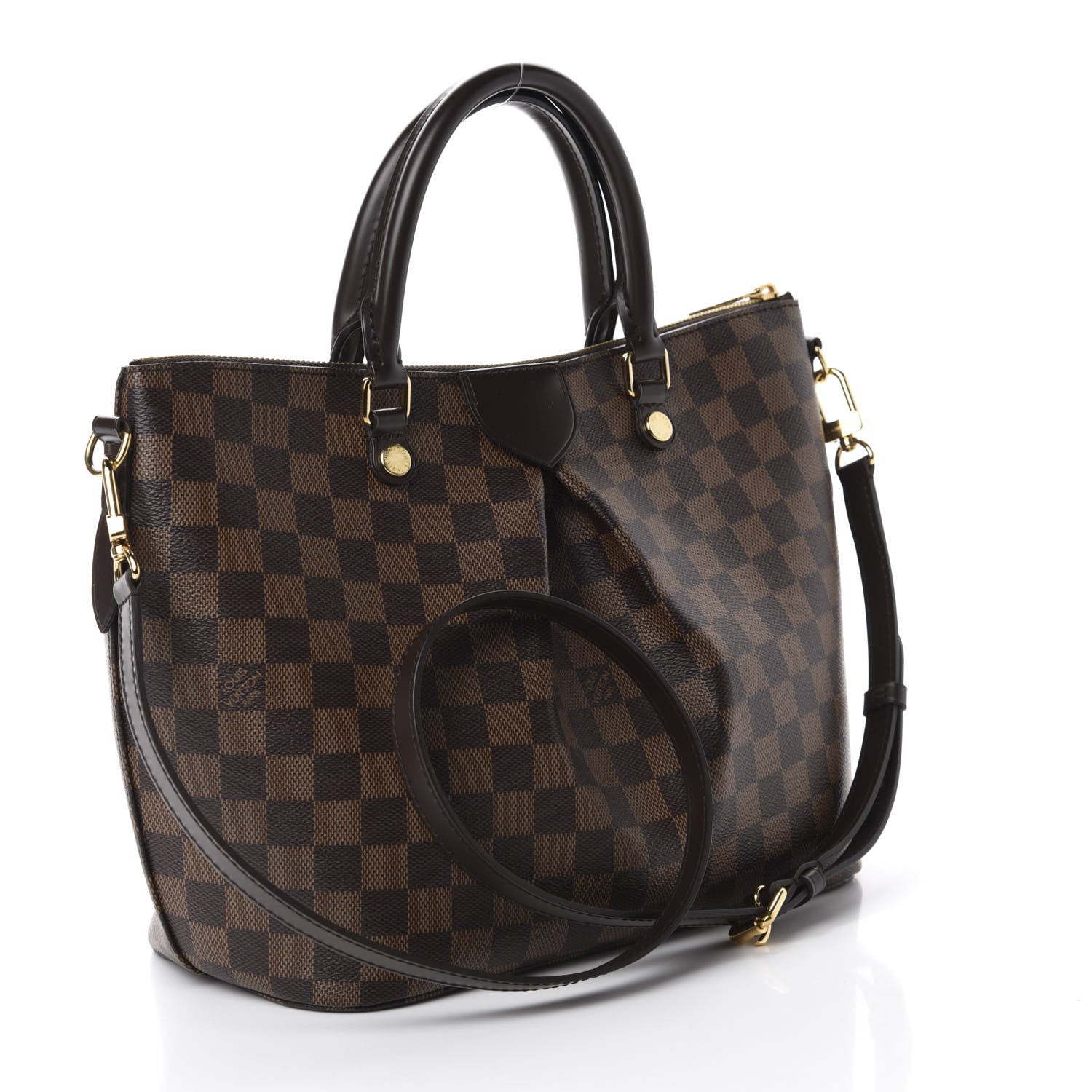 Louis Vuitton Damier Ebene Siena MM 3 of 10