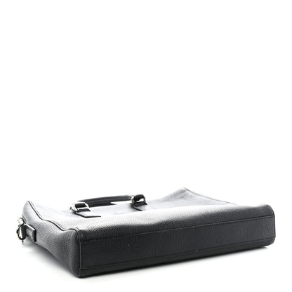 Gucci Pebbled Calfskin Briefcase Black 4 of 13