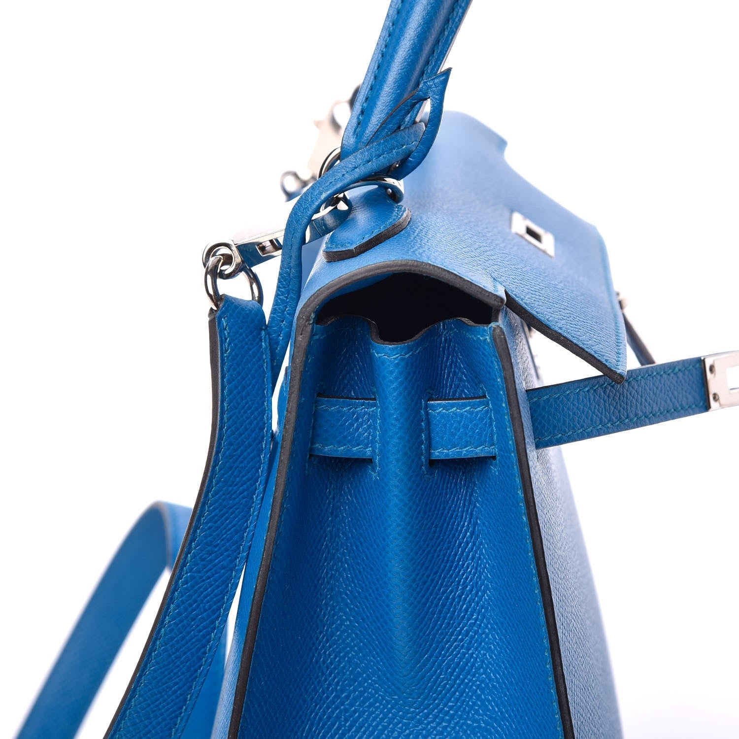 Hermes Epsom Kelly Sellier 25 Bleu Zanzibar 30 of 37