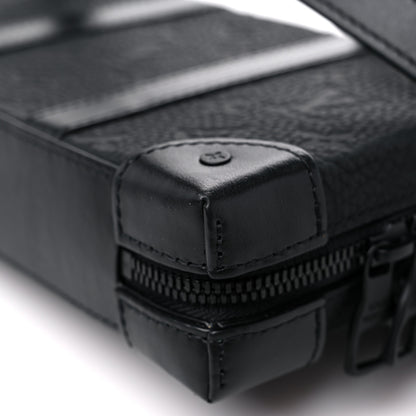 Louis Vuitton Taurillon Monogram Soft Trunk Wallet Black 9 of 10