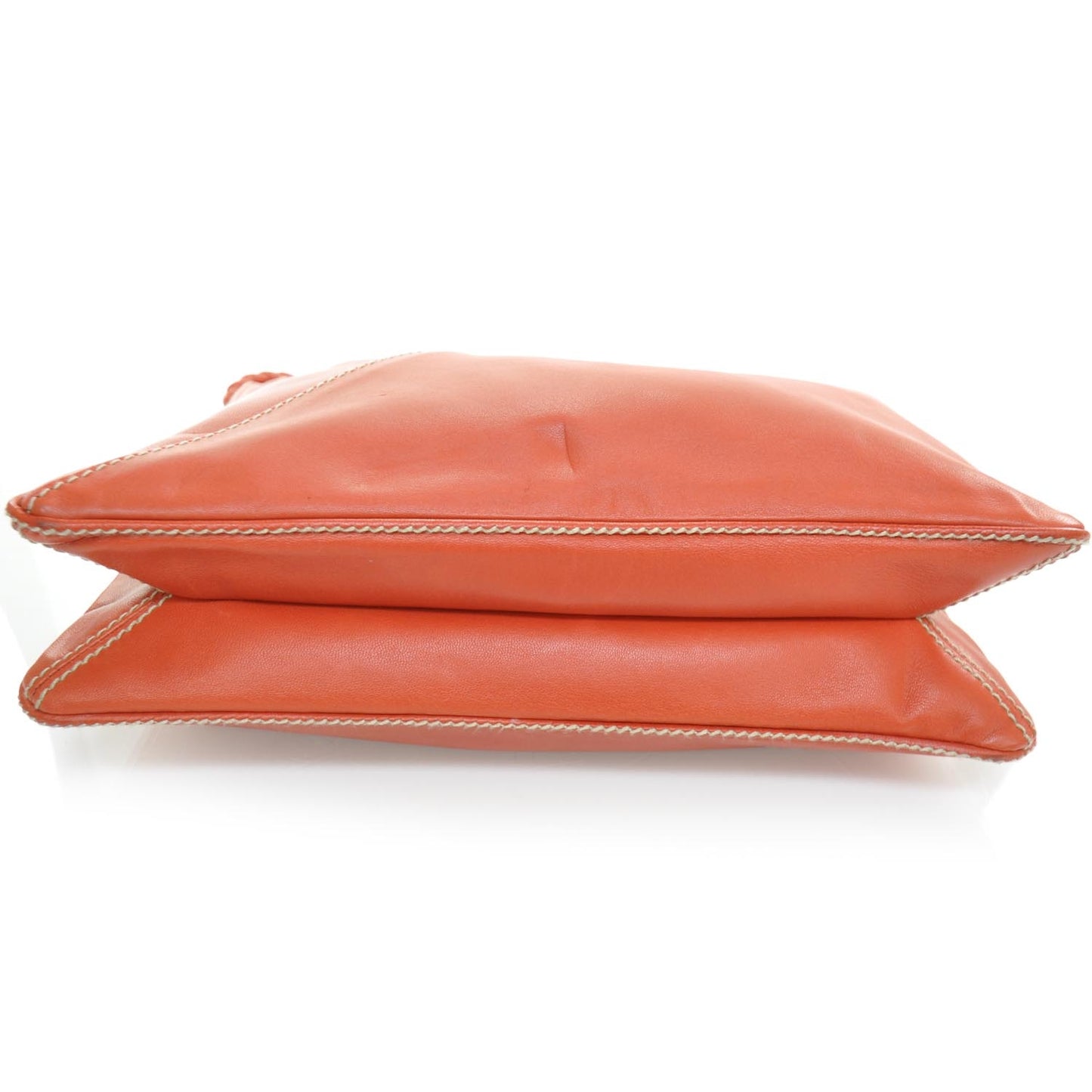 Leather Hobo Orange