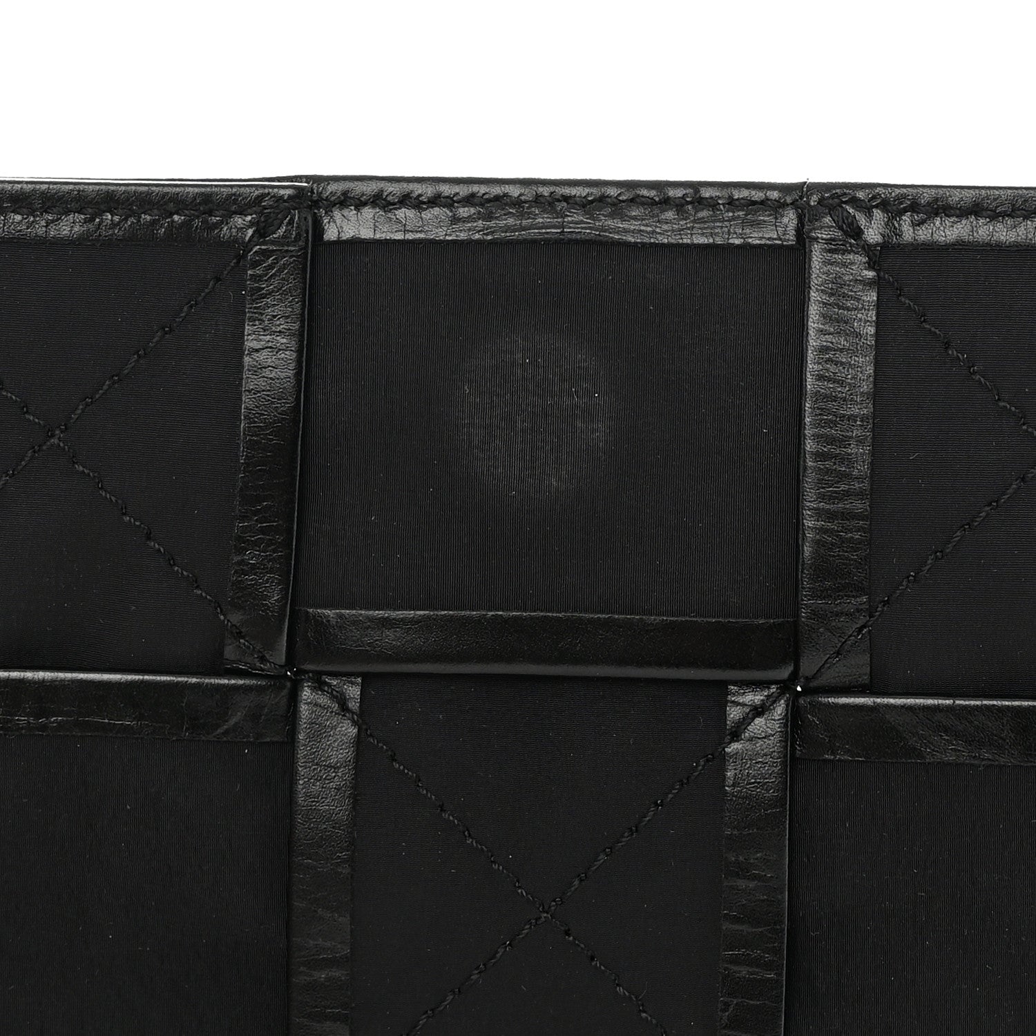 Bottega Veneta Paper Calfskin Maxi Intreccio Cassette Crossbody Bag Black 11 of 13