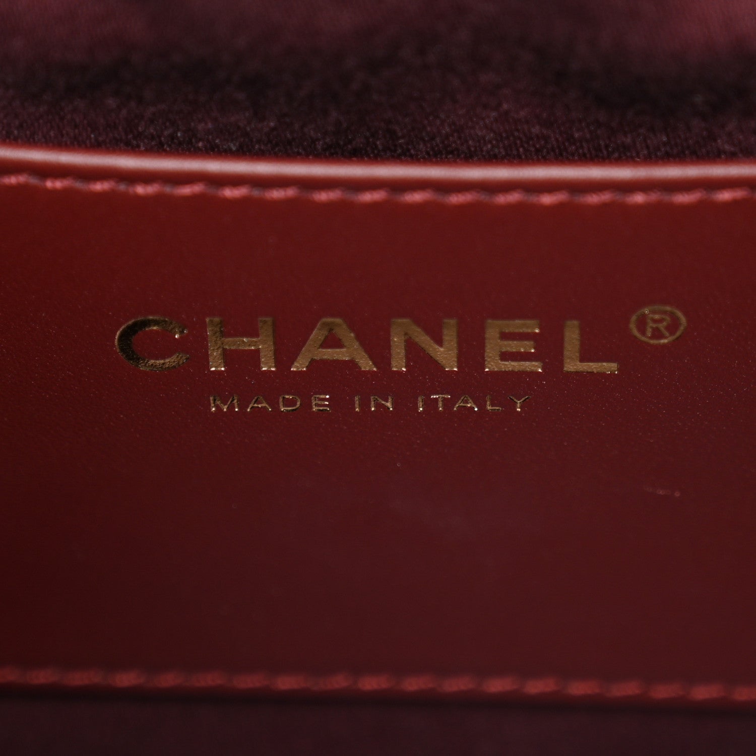 Chanel Caviar Quilted Small Chanel 25 Handbag Burgundy 6 of 13