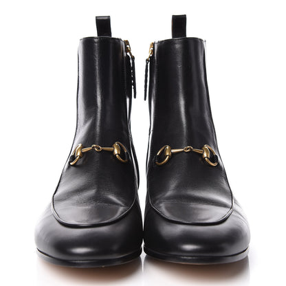 Gucci Malaga Kid Womens Jordaan Ankle Boots 37.5 Black 2 of 9
