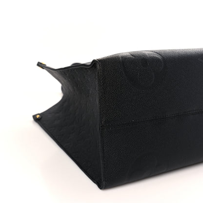 Louis Vuitton Empreinte Monogram Giant Onthego GM Black 7 of 8