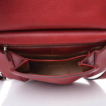 Gucci Calfskin Medium Nouveau Fringe Shoulder Bag Red 5 of 8