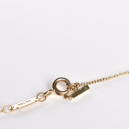 Tiffany 18K Yellow Gold Large T Smile Pendant Necklace 7 of 7