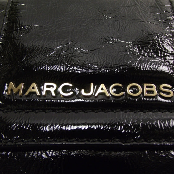 Marc Jacobs Textured Patent Chain Bag Black 8 of 8