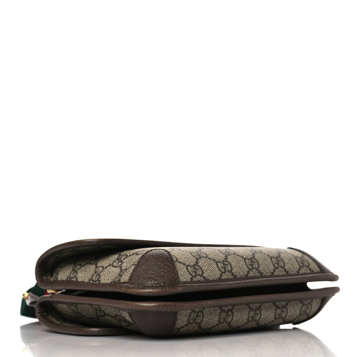 GG Supreme Monogram Web Small Neo Vintage Double Flap Messenger Bag Beige New Acero