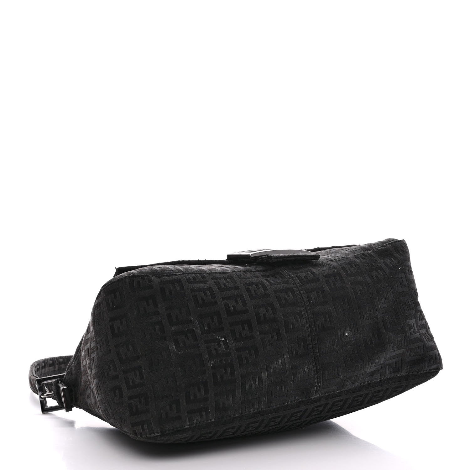 Fendi Zucchino Mama Baguette Black 4 of 19
