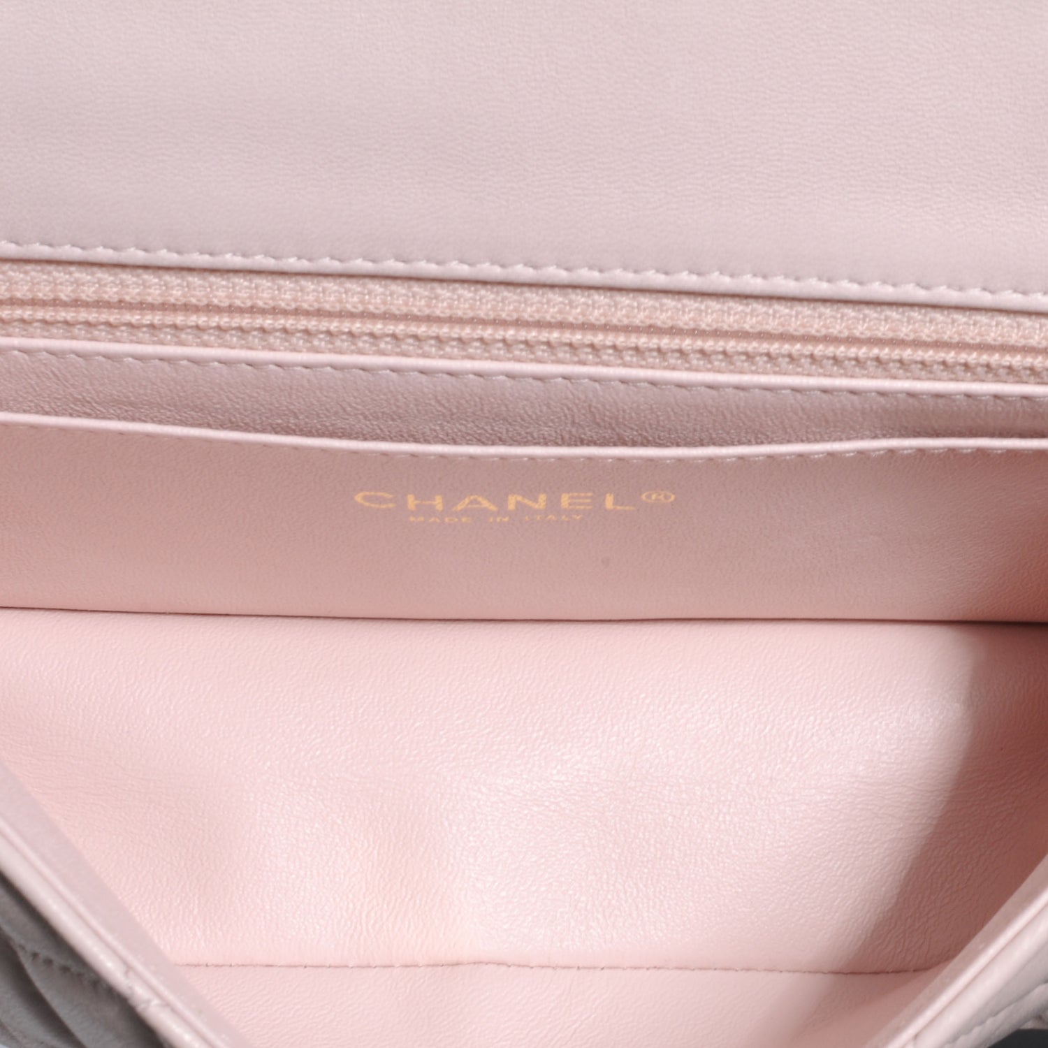 Chanel Lambskin Quilted New Mini Flap Light Pink 6 of 8