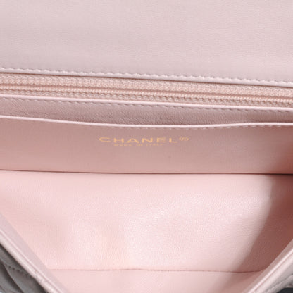 Chanel Lambskin Quilted New Mini Flap Light Pink 6 of 8