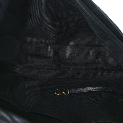 Chanel Calfskin Quilted XXL Travel Flap Bag Black 5 of 9
