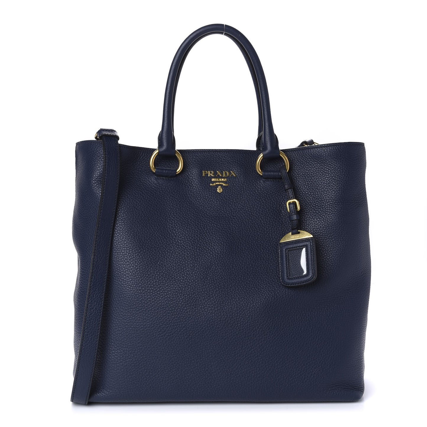Vitello Daino Shopping Tote Baltico
