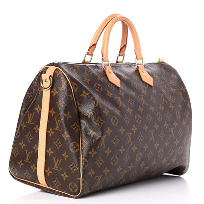 Louis Vuitton Monogram Speedy Bandouliere 40 3 of 9