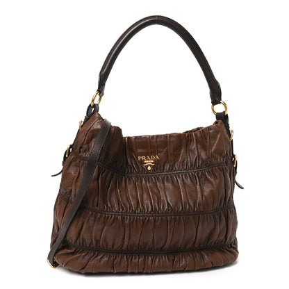 Prada Nappa Gaufre Antik Hobo Noce 1 of 9
