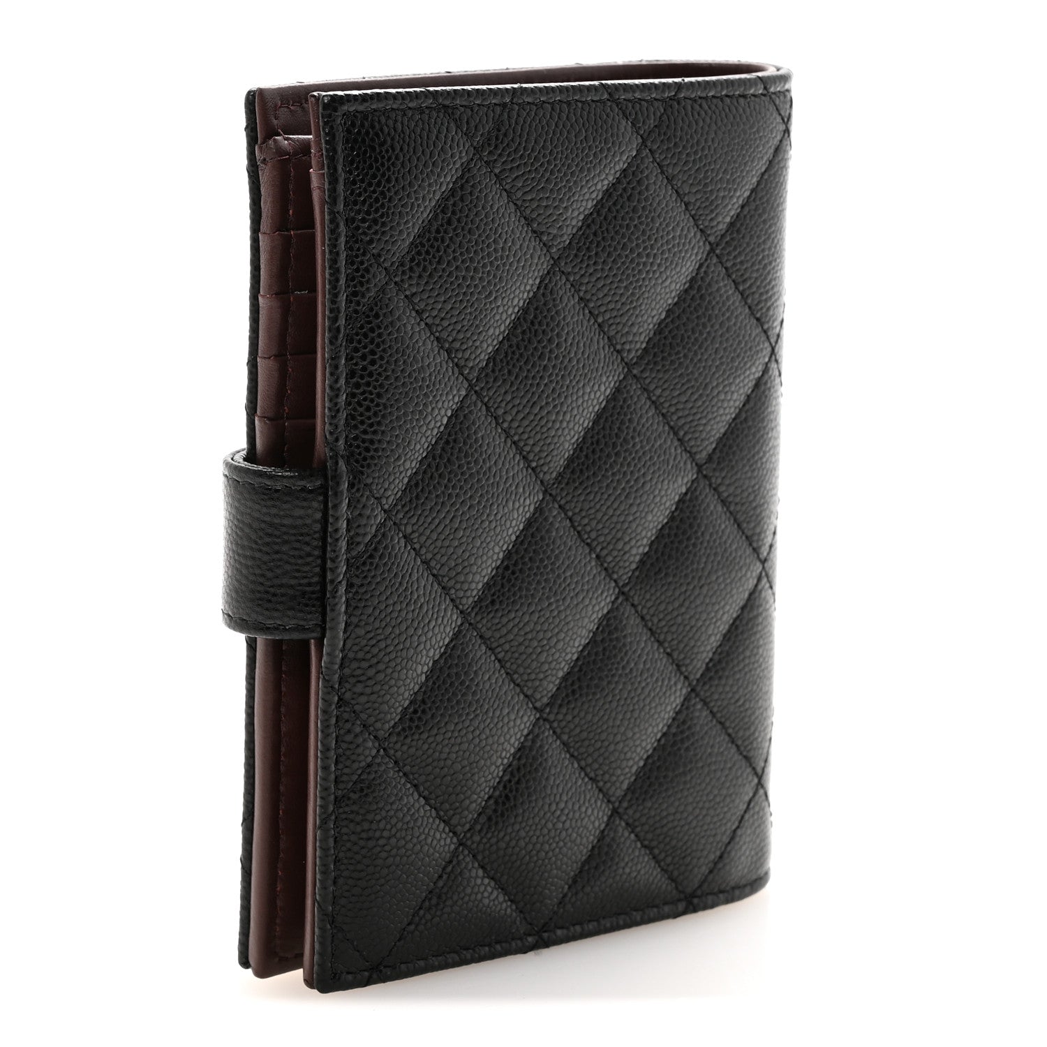 Chanel Caviar Quilted Passport Holder Black 3 of 7