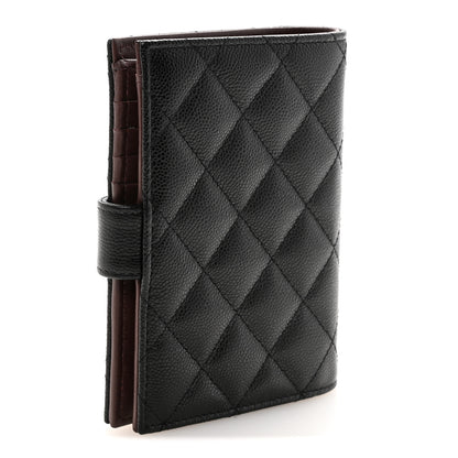 Chanel Caviar Quilted Passport Holder Black 3 of 7