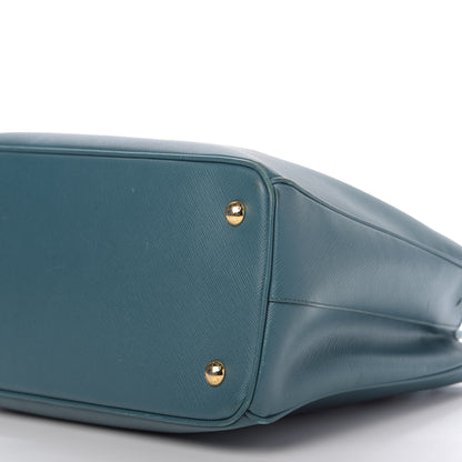Prada Saffiano Lux Medium Tote Ottanio 7 of 9