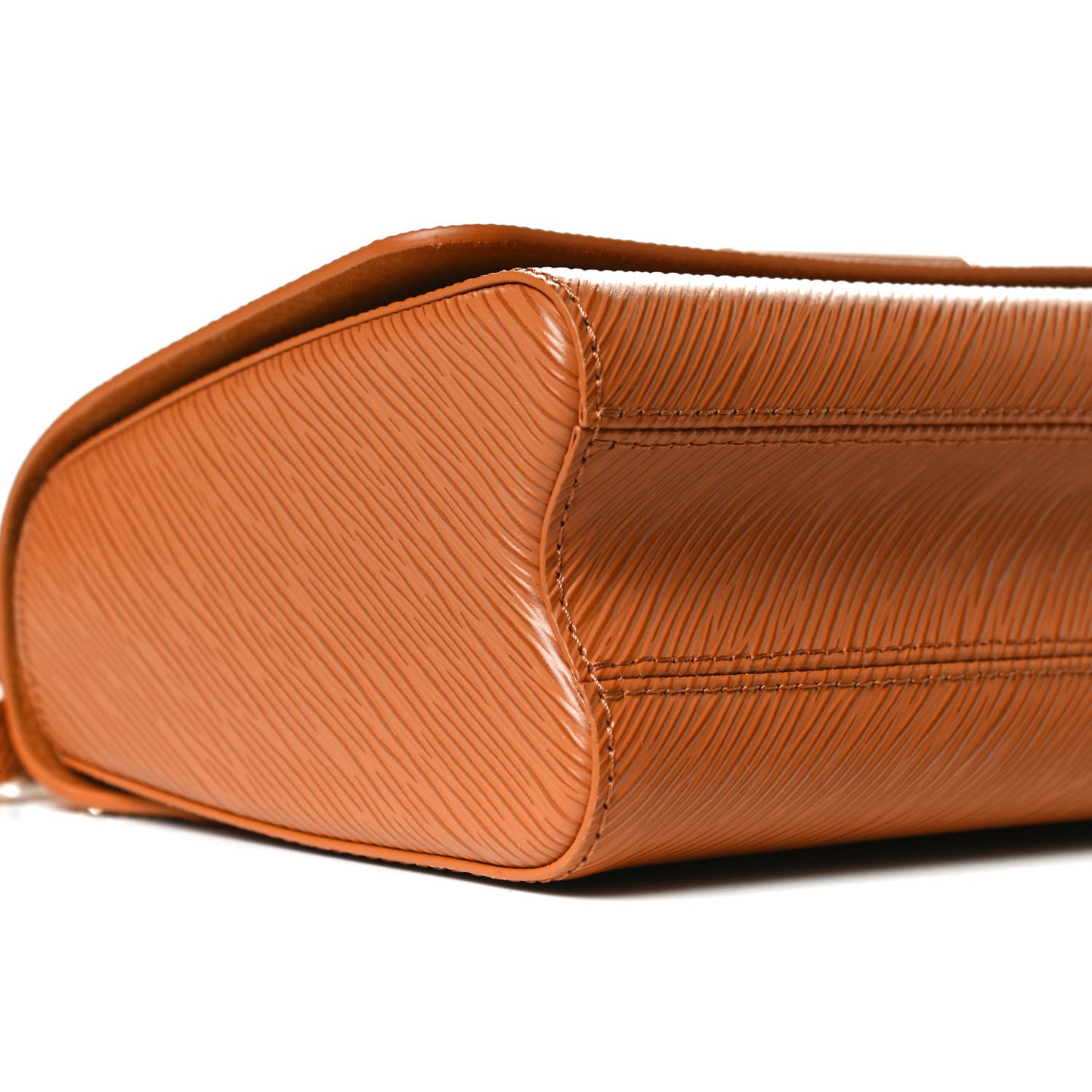 Epi Twist Shoulder Bag MM Gold Miel