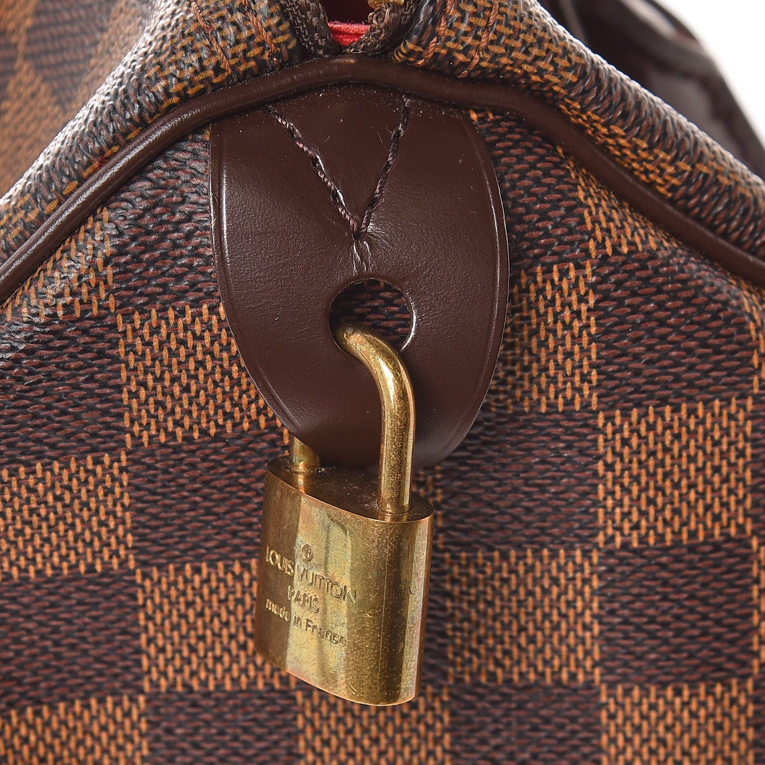 Louis Vuitton Damier Ebene Speedy 25 10 of 10