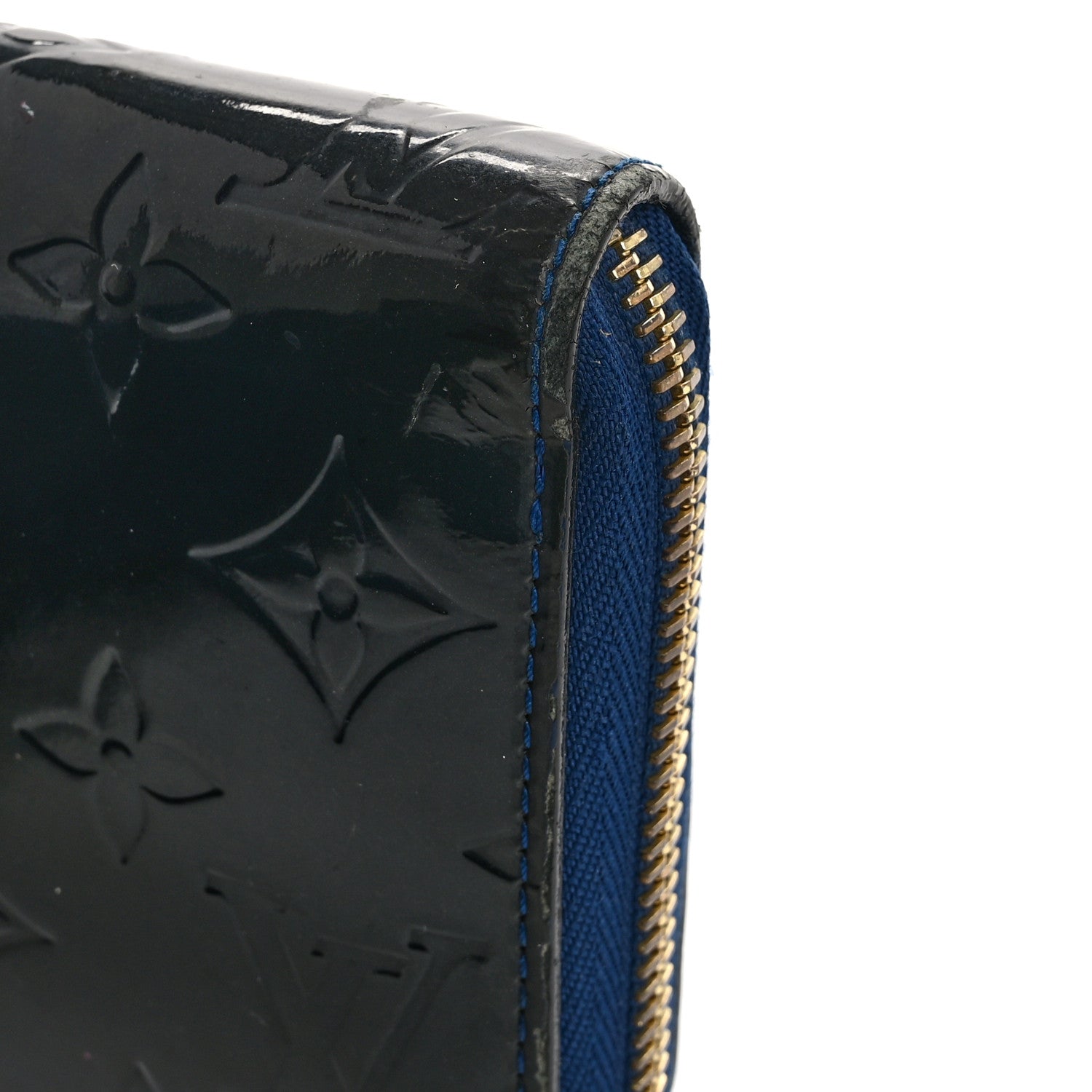 Louis Vuitton Vernis Zippy Wallet Grand Blue 15 of 19