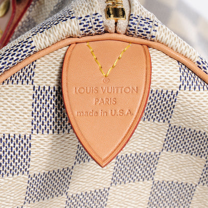 Louis Vuitton Damier Azur Speedy 35 5 of 7