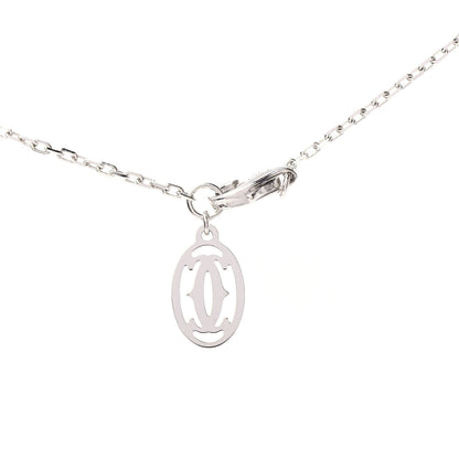 Cartier 18K White Gold Diamond SM D'Amour Pendant Necklace 4 of 6