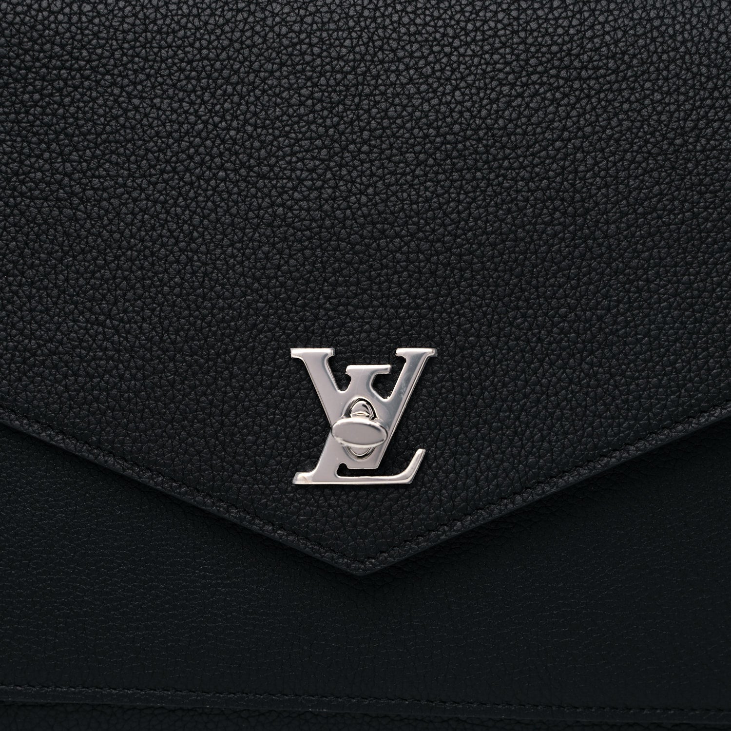 Louis Vuitton Soft Calfskin My Lockme Pochette Black 8 of 11