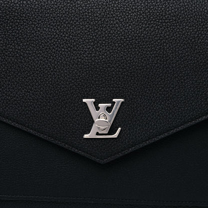 Louis Vuitton Soft Calfskin My Lockme Pochette Black 8 of 11