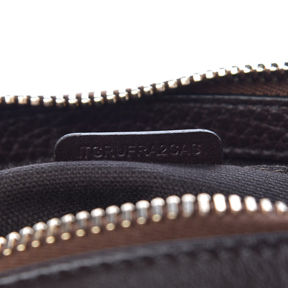 Burberry Haymarket Check Small Gladstone Chocolate 8 of 13