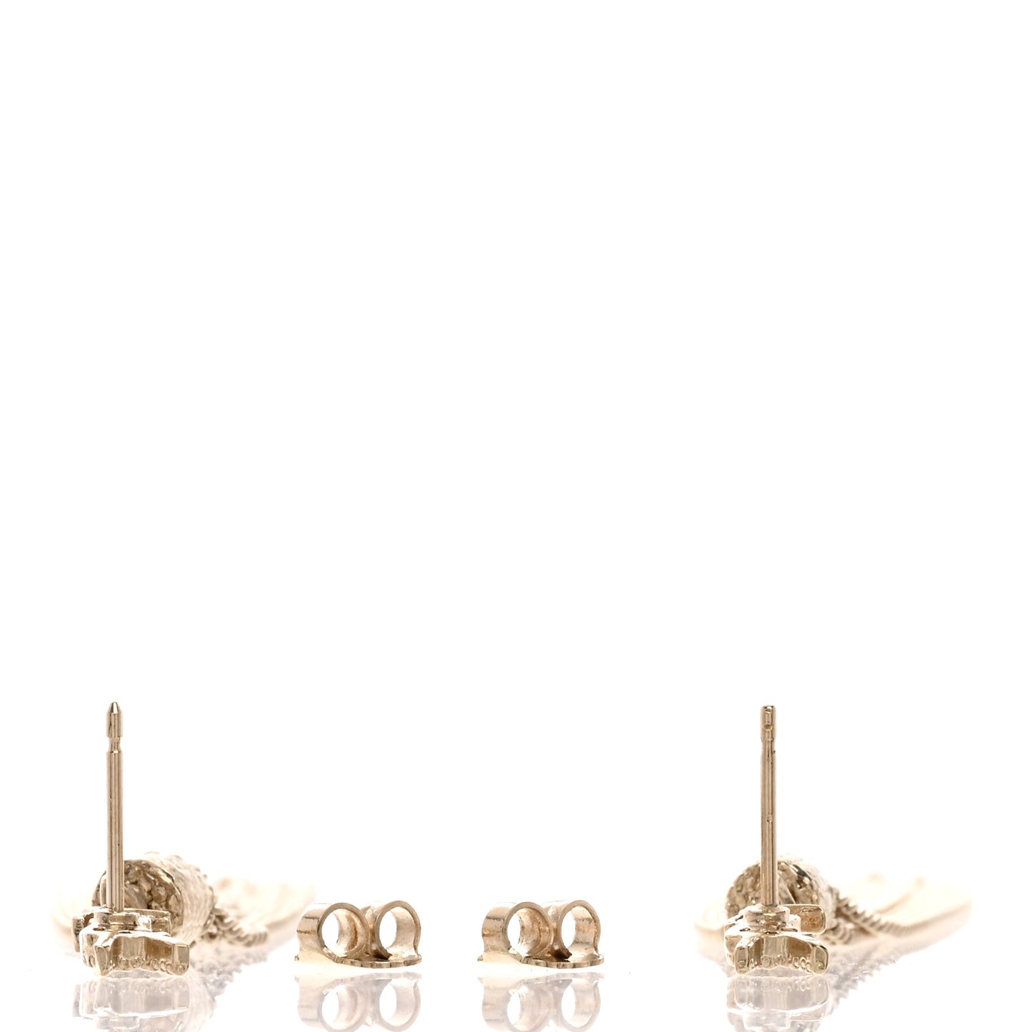 Metal Monogram Loulou Tassel Earrings Gold