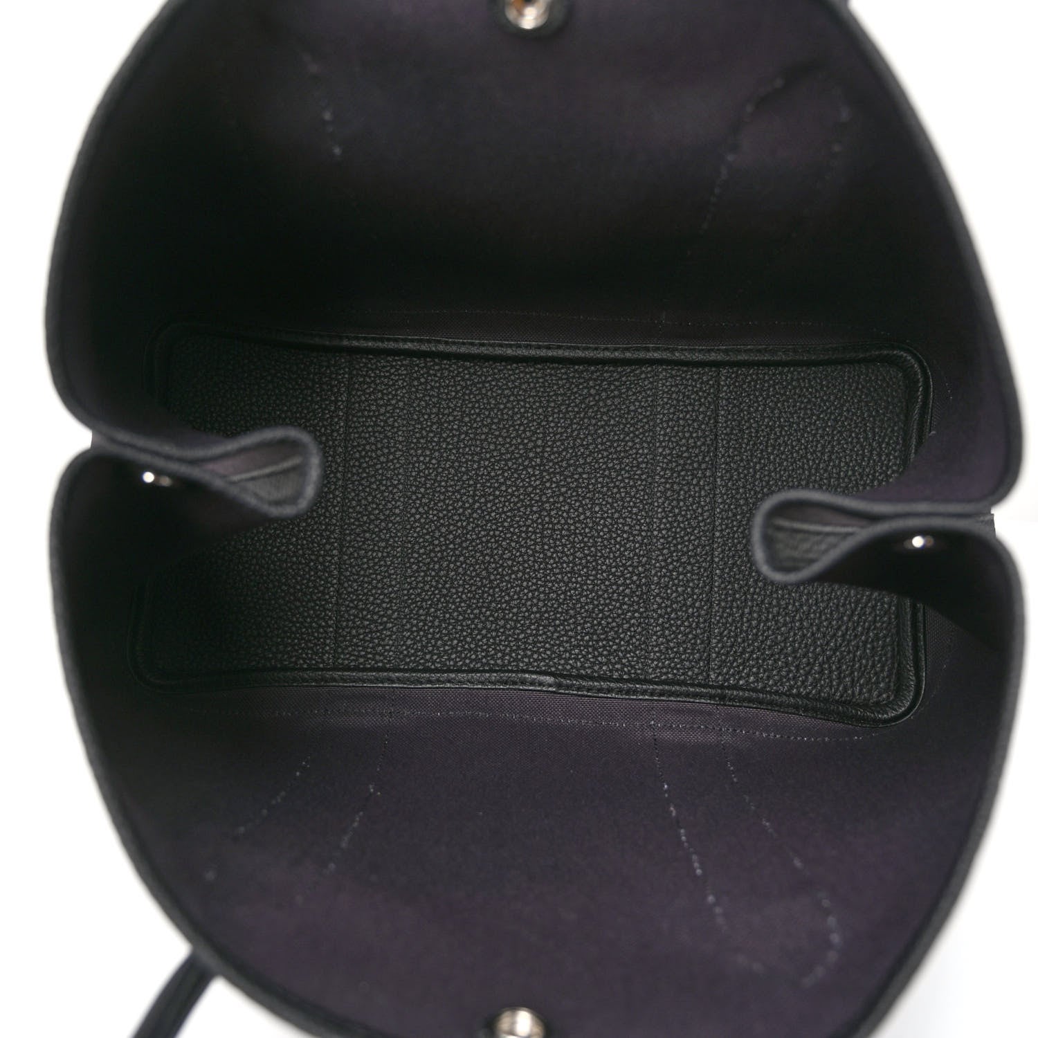 Hermes Toile Negonda Garden Party Tote 36 MM Prunoir Black 5 of 10