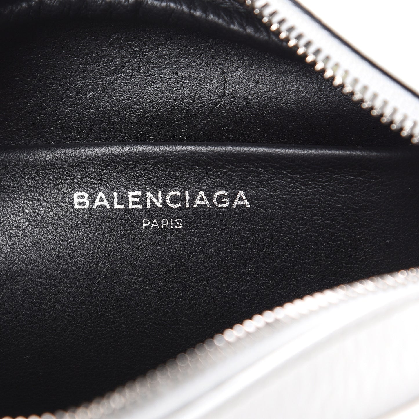 Calfskin Logo XS Everyday Camera Bag White
