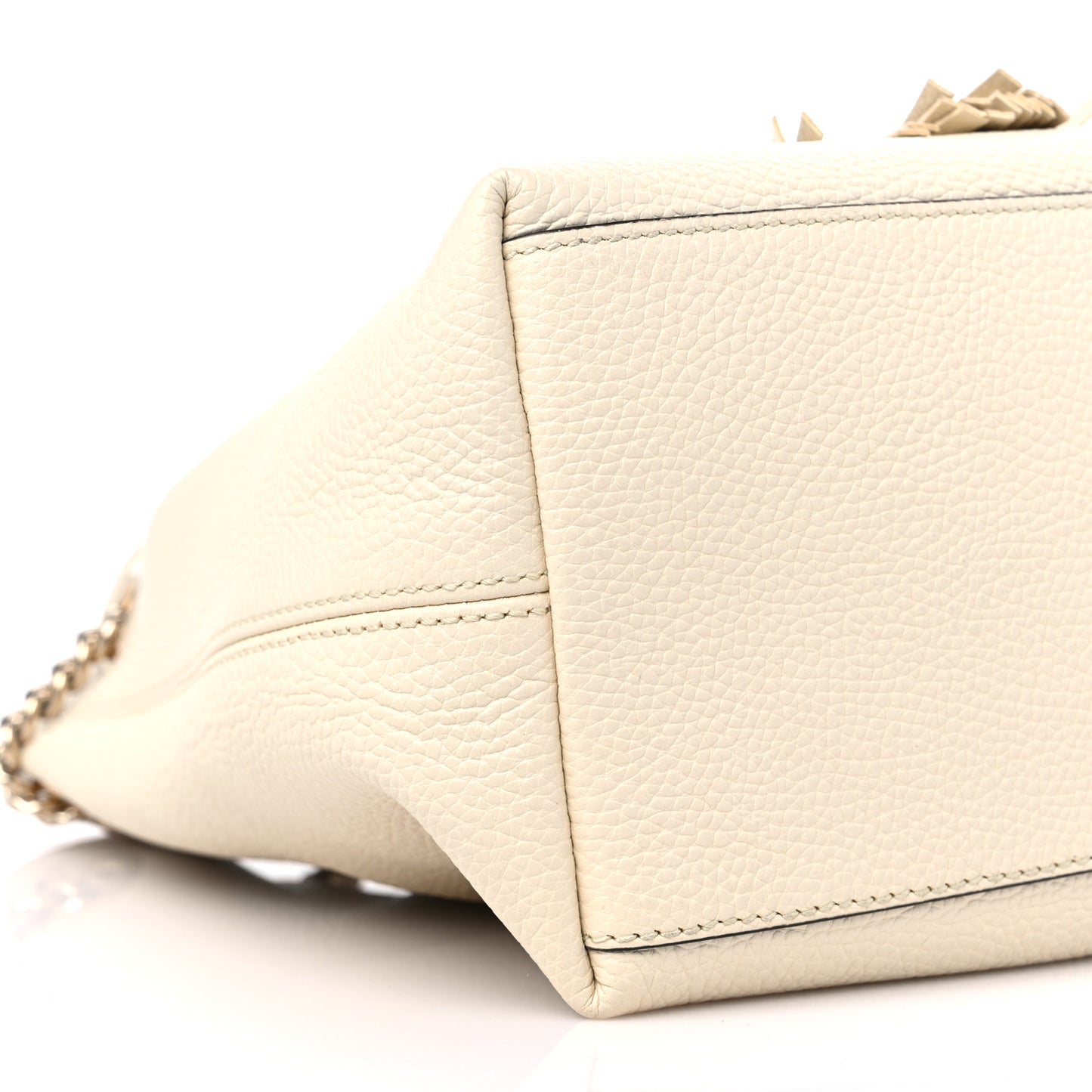 Cellarius Calfskin Medium Soho Chain Shoulder Bag Ivoire