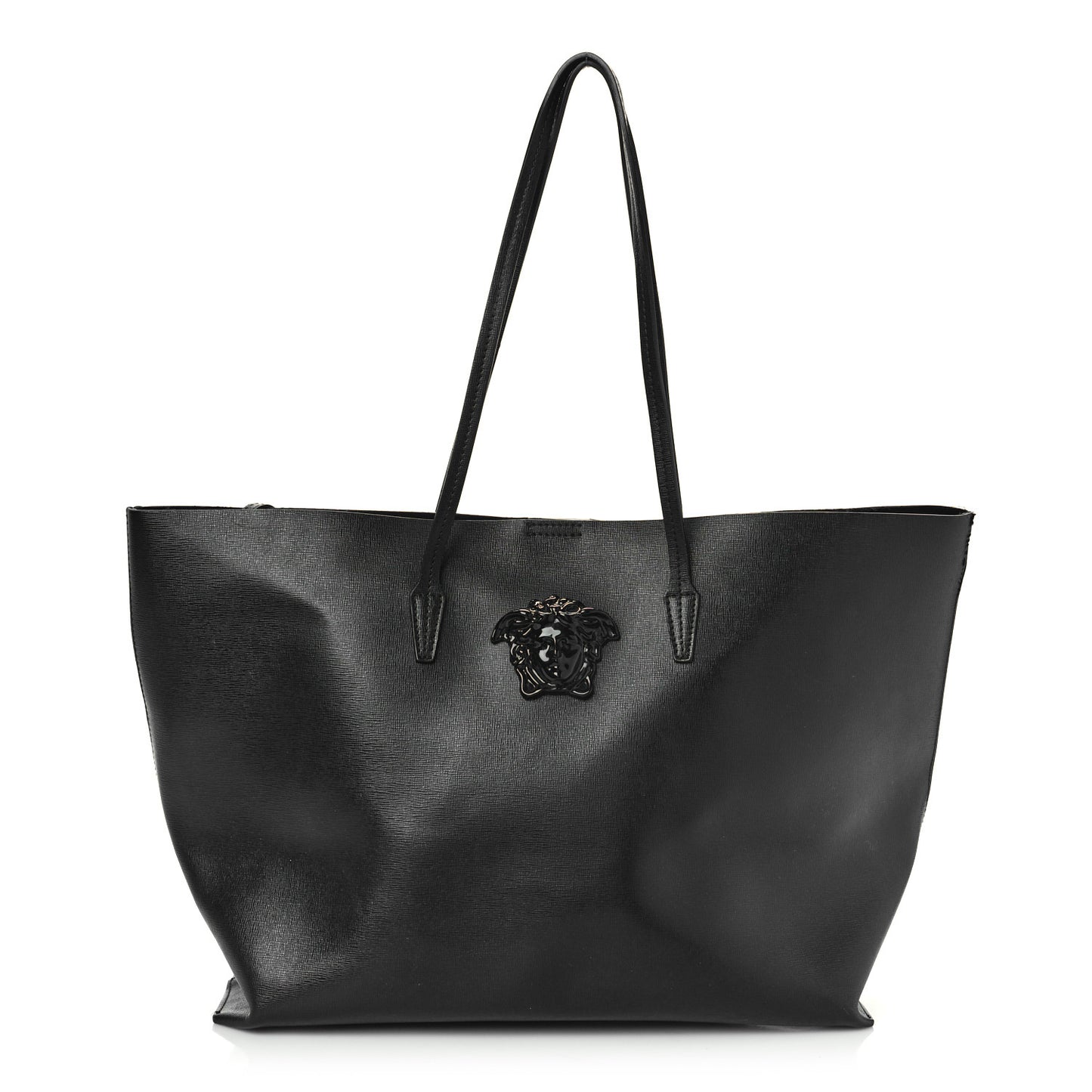 Saffiano Palazzo Medusa Tote Black