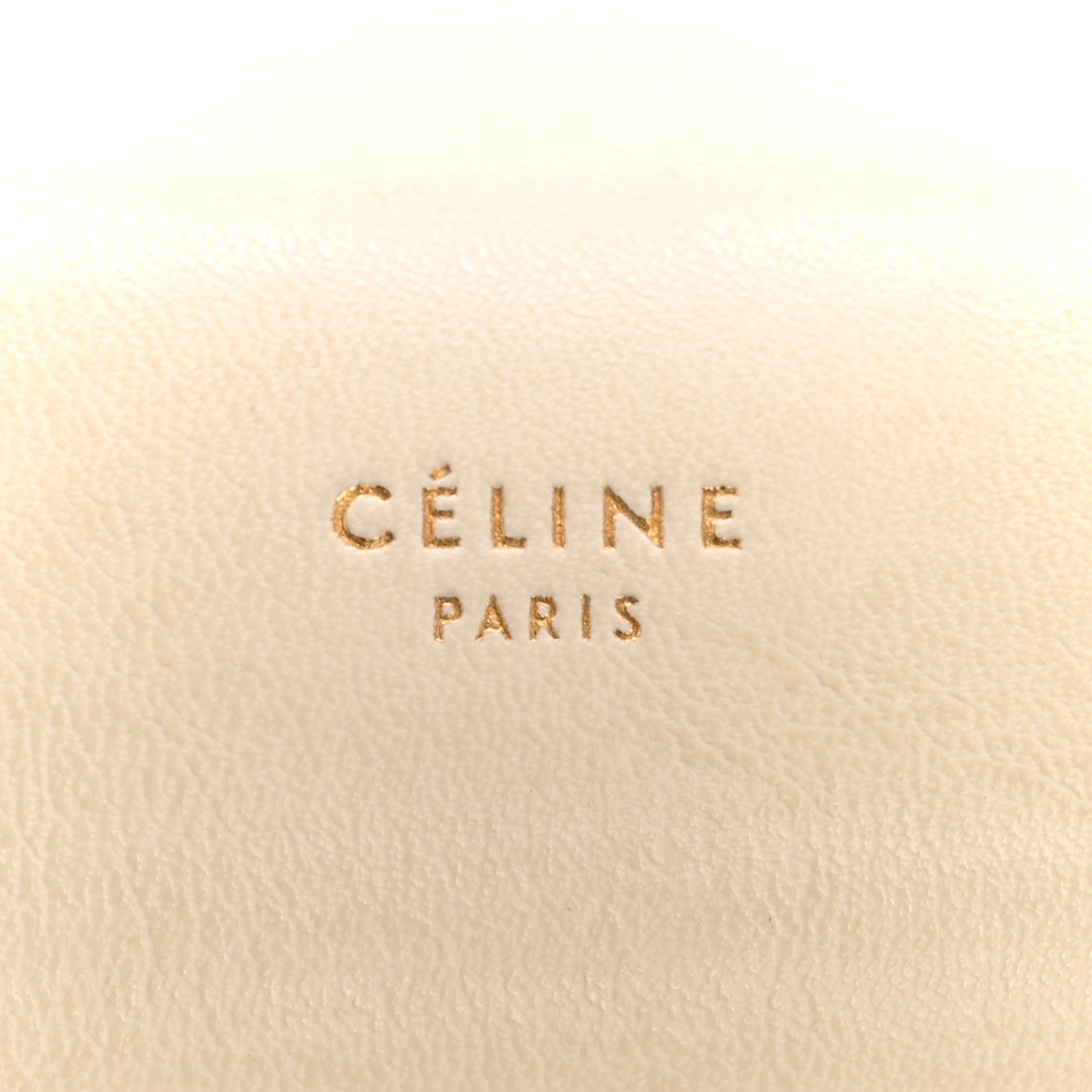 Celine Smooth Calfskin Eyelet Small Top Handle Bag White 8 of 15
