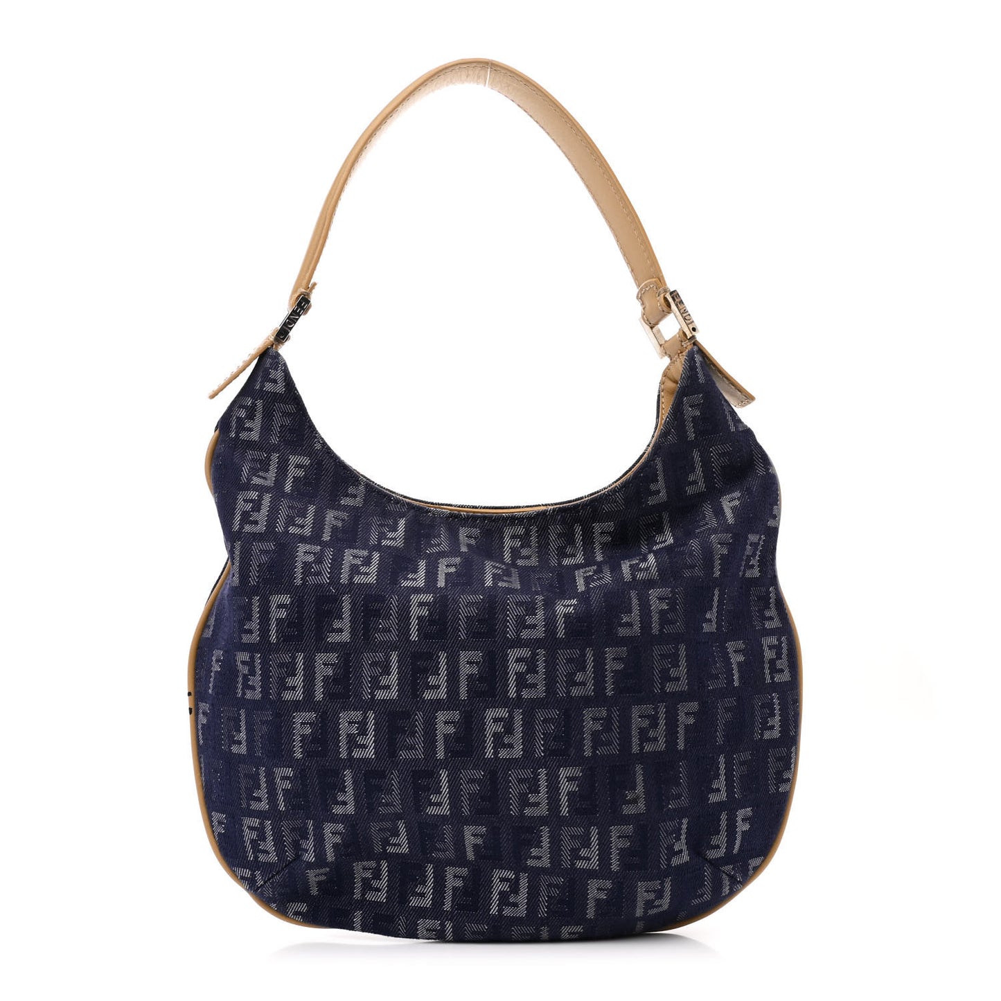 Denim Zucchino Vitello Hobo Blue