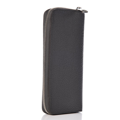 Louis Vuitton Taurillon Vertical Zippy Wallet Charcoal 3 of 8