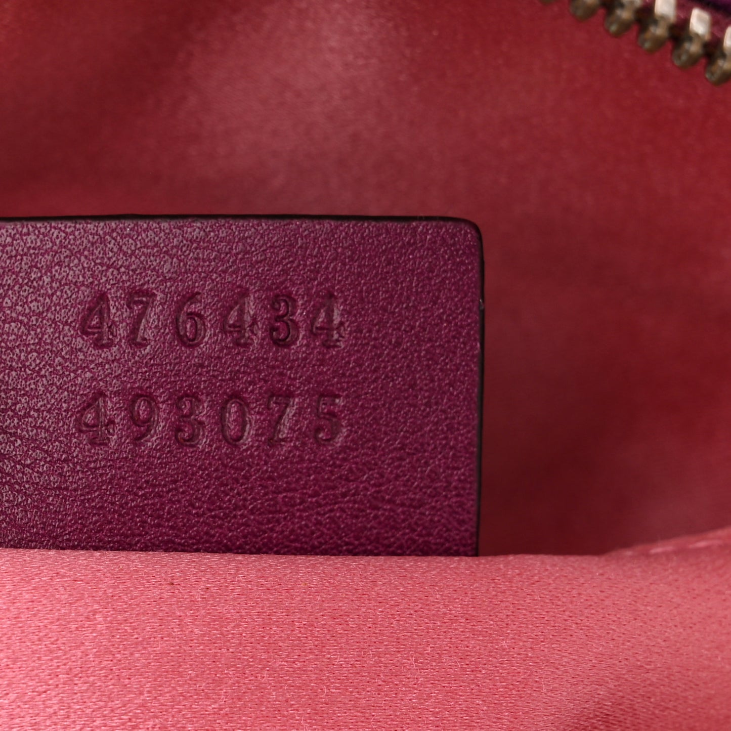 Velvet Matelasse GG Marmont Belt Bag 85 34 Violet Cyclamen