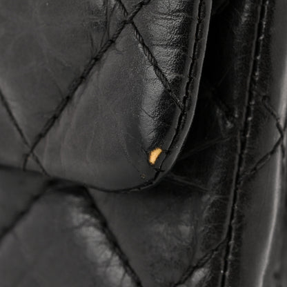 Chanel Aged Calfskin Quilted 2.55 Reissue 226 Flap Black 12 of 14