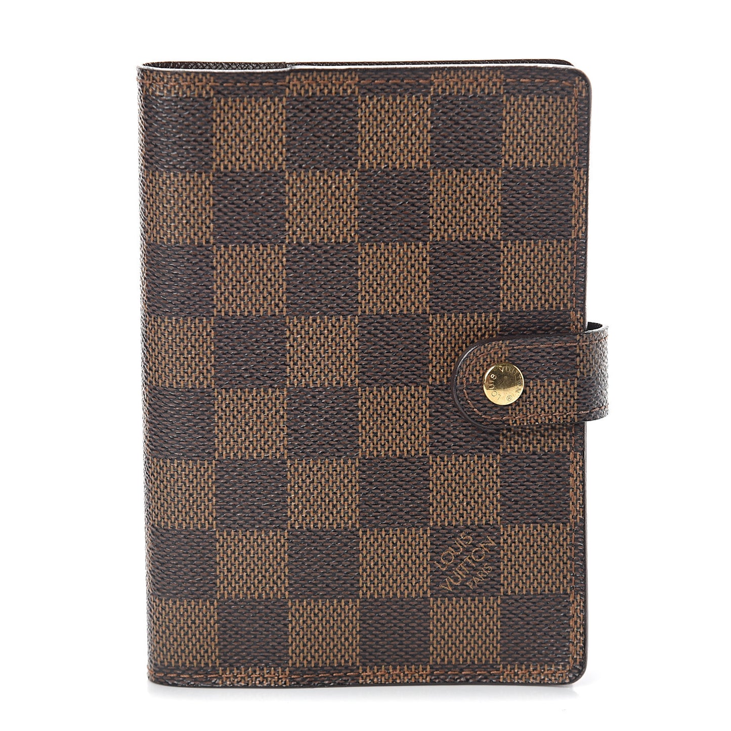 Damier Ebene Small Ring Agenda Cover