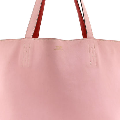 Hermes Taurillon Clemence Swift Double Sens 36 Reversible Tote Rose Sakura Bougainvillea 11 of 16