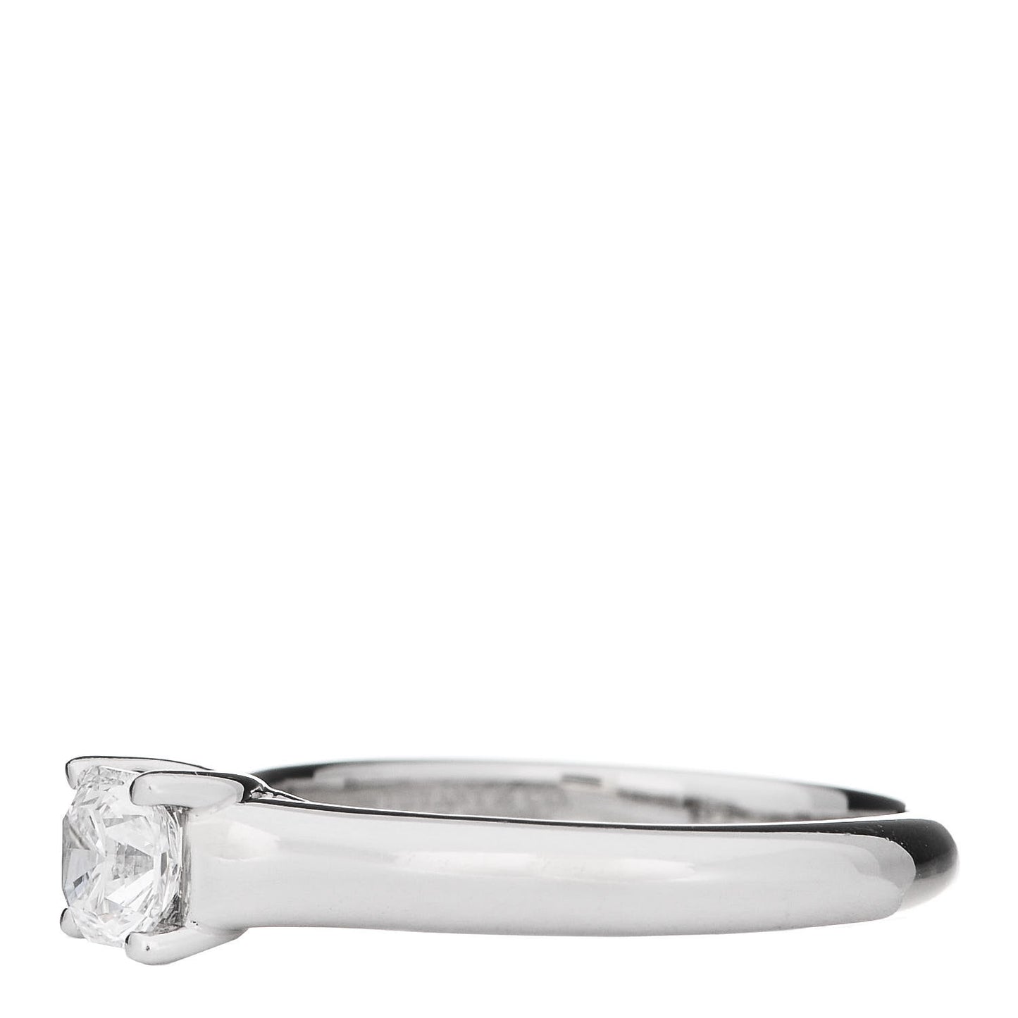 Platinum Diamond .41 Lucida Engagement Ring 49 5