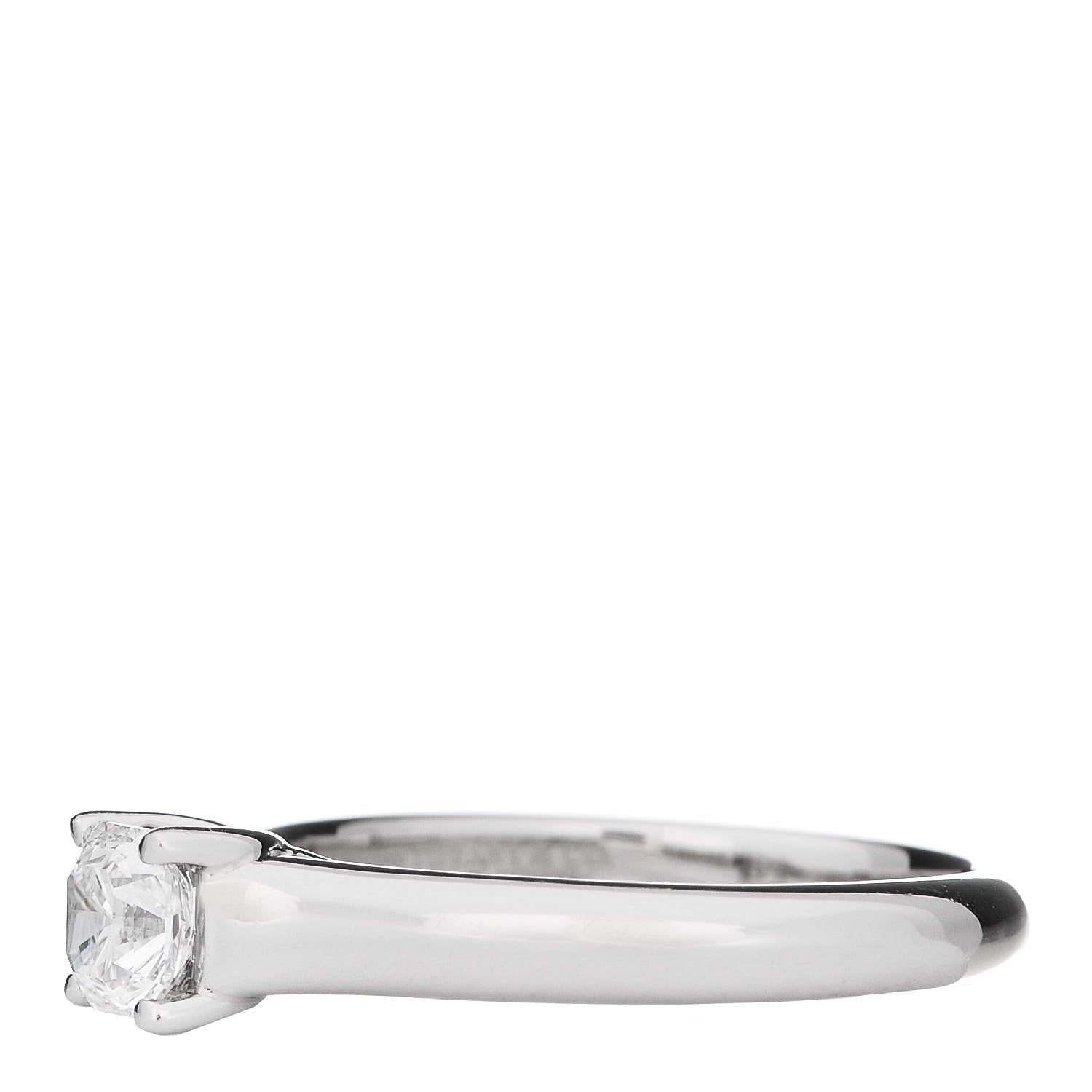 Tiffany Platinum Diamond .41 Lucida Engagement Ring 49 5 3 of 7