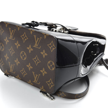 Louis Vuitton Patent Monogram Hot Springs Backpack Black 8 of 10