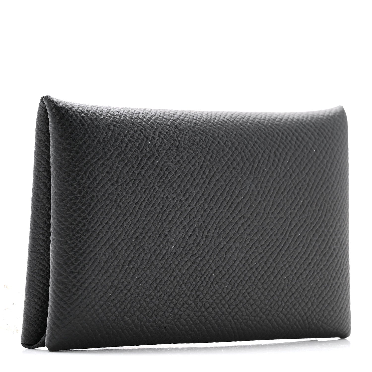 Hermes Epsom Calvi Card Case Black 3 of 8