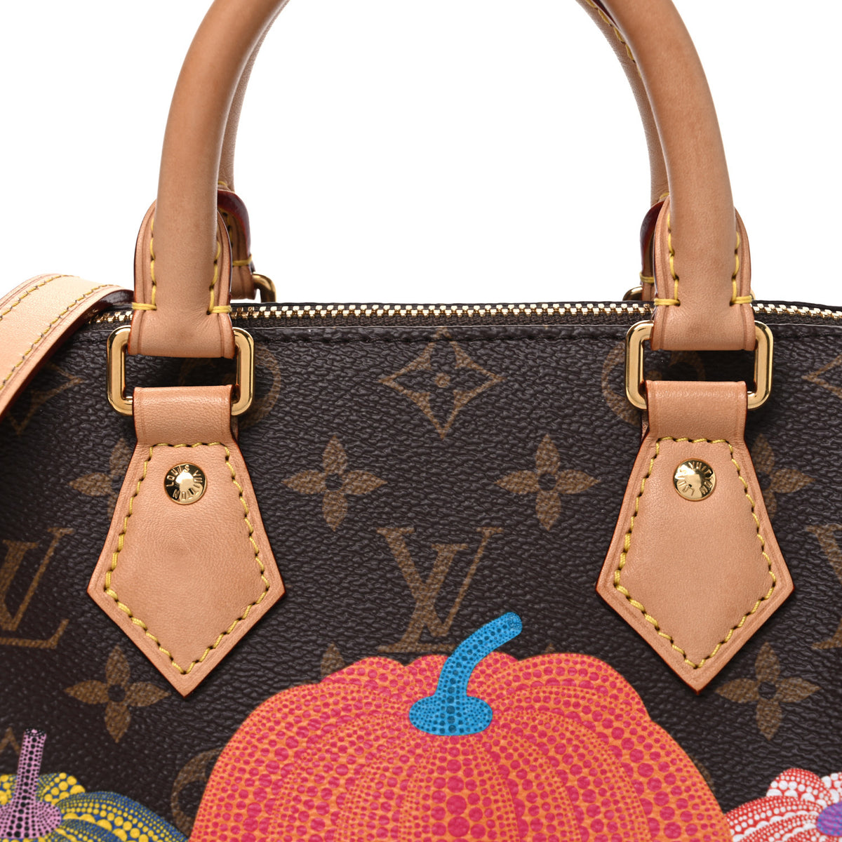 Louis Vuitton LV X YK Monogram Pumpkins Speedy Bandouliere 20 8 of 10