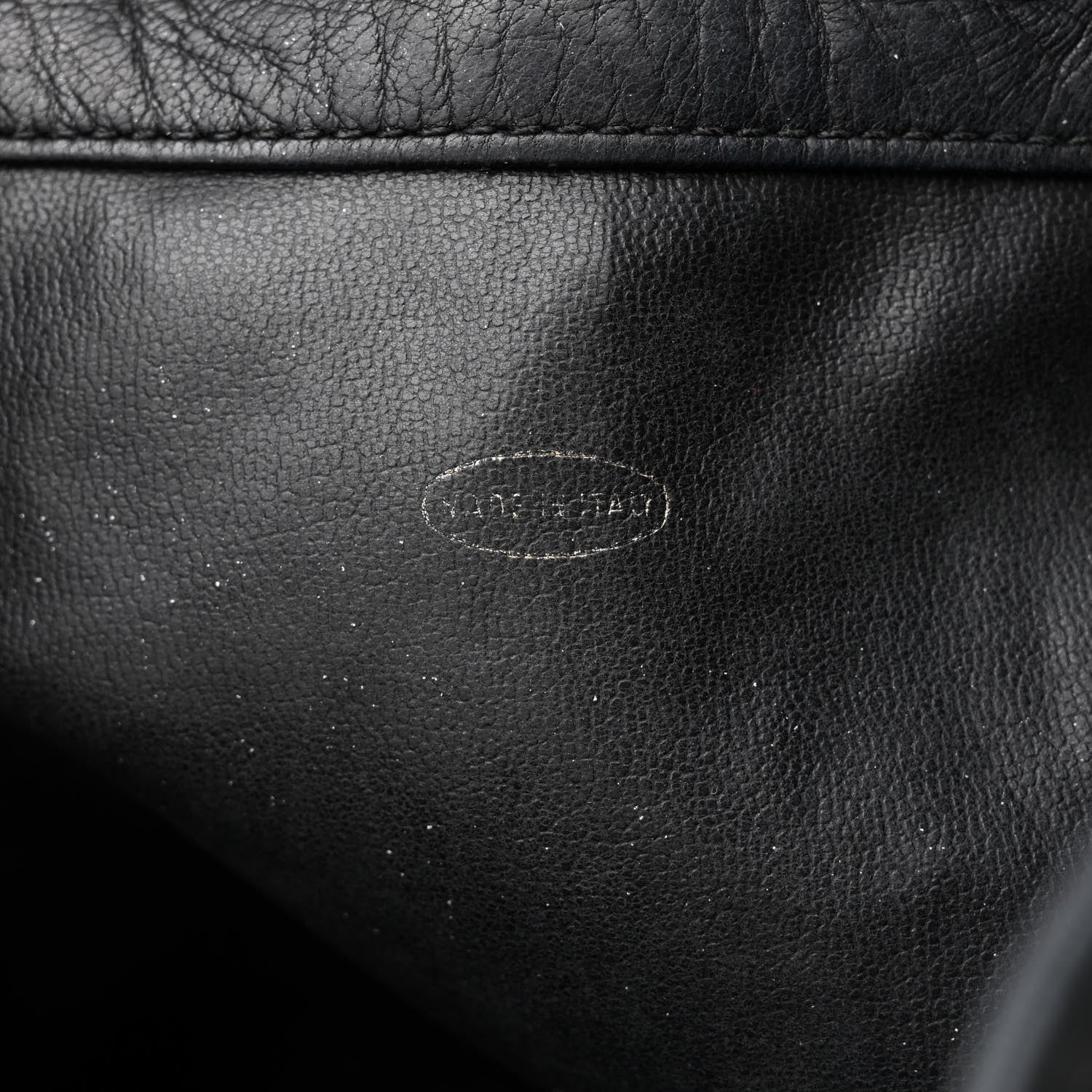 Chanel Lambskin CC Drawstring Bag Black 9 of 18
