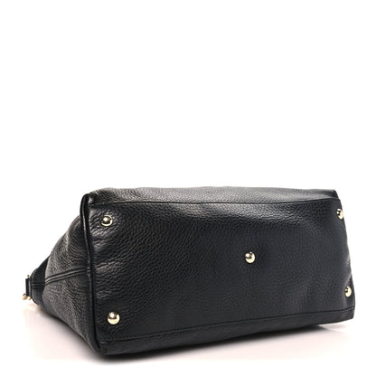 Gucci Cellarius Calfskin Small Soho Top Handle Satchel Black 4 of 11
